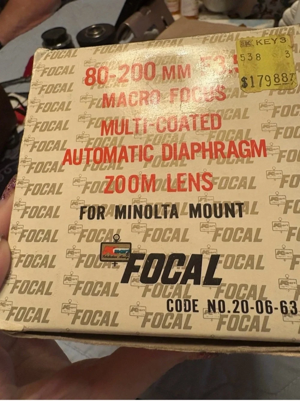 Automatic Diaphragm Multi Coated Lenses 80-200MM F 3.9